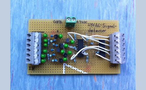 24V AC signal Detector